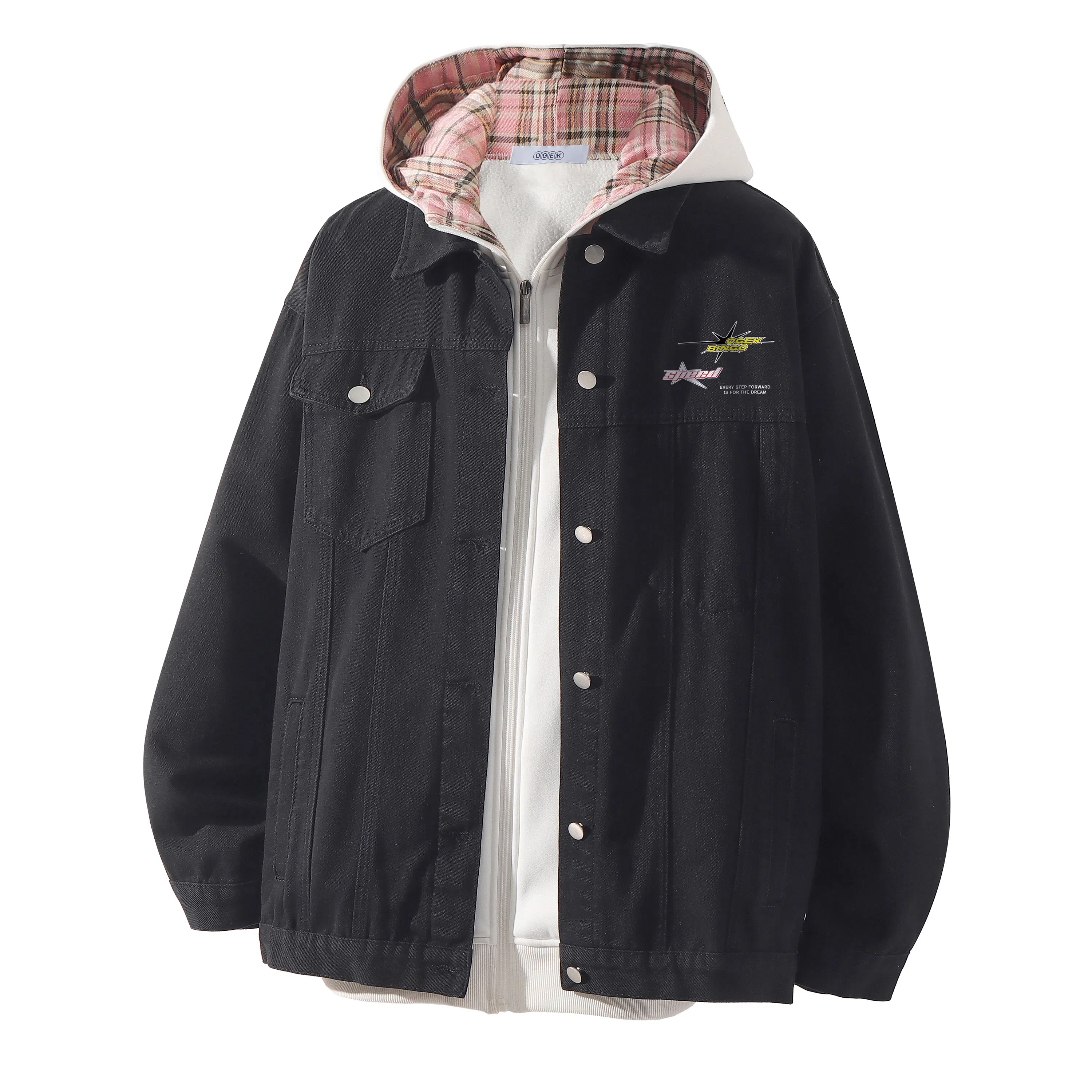 OGEK Classic Washed Denim Jacket