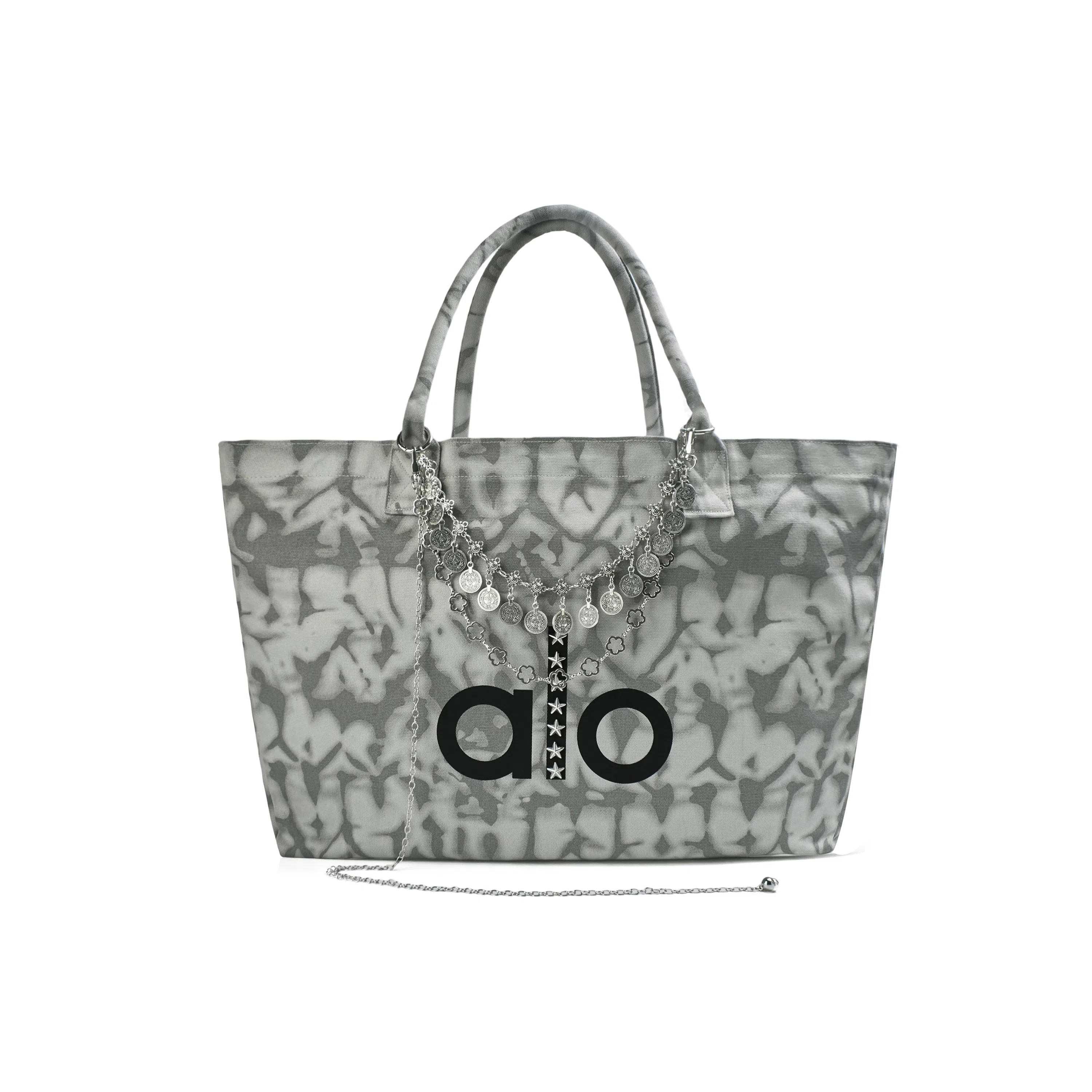 alo yoga Stardust Tote Bag Large Gray