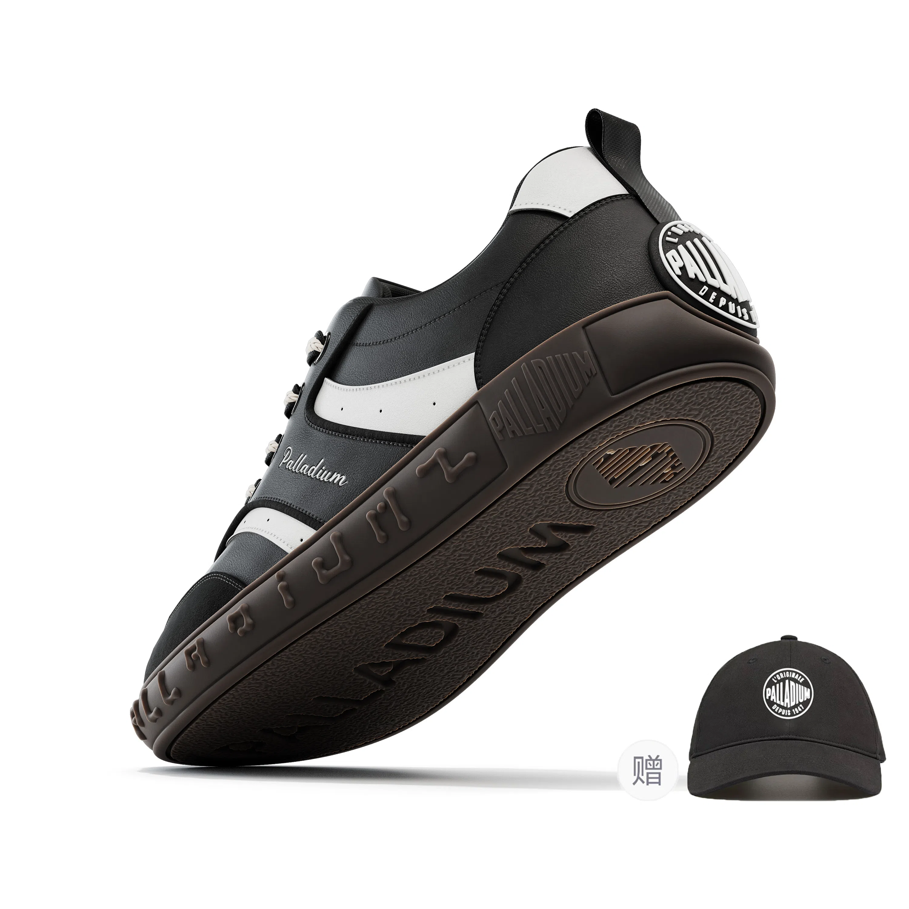 Palladium Note Logo Sneakers