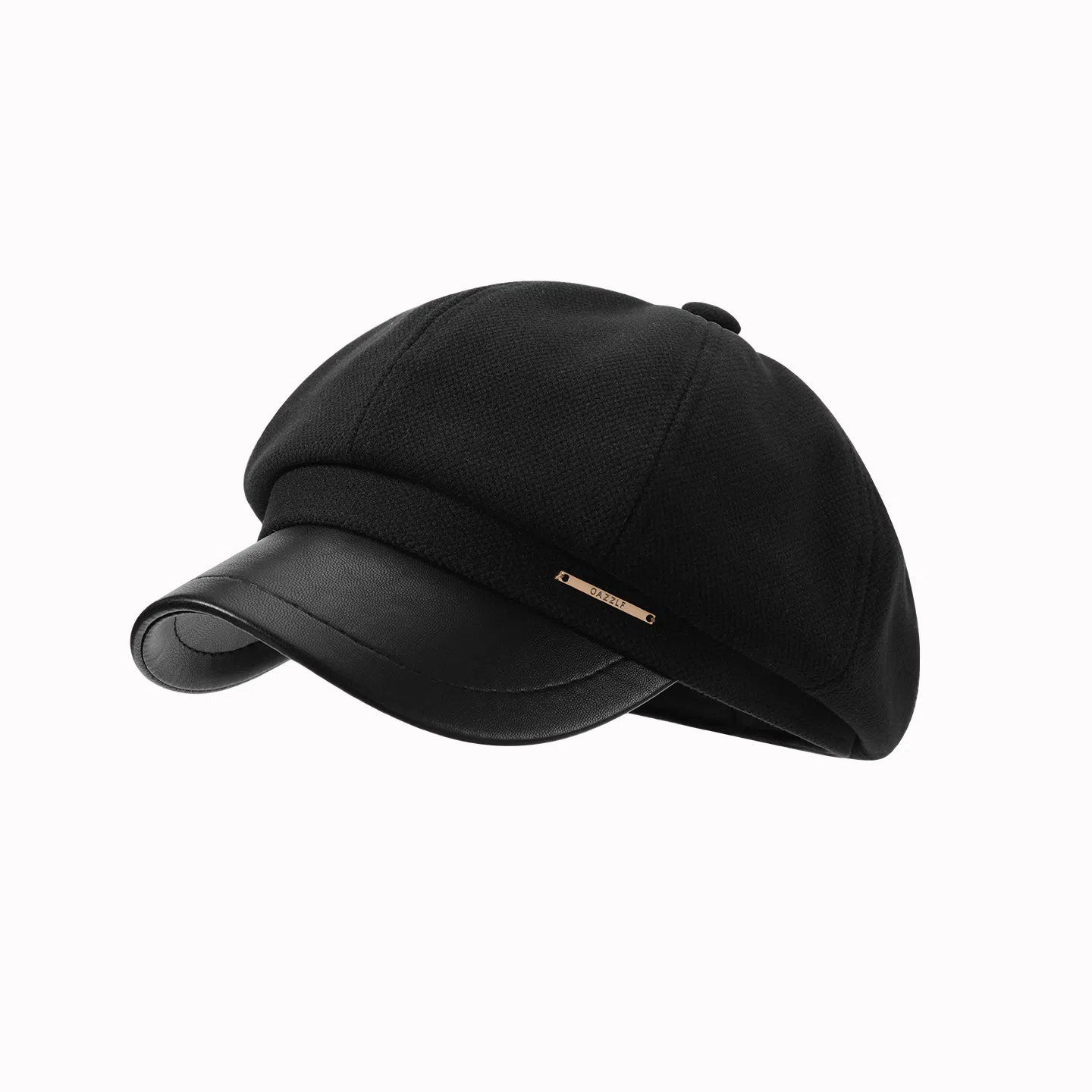 稻草人 秋冬韩系百搭显脸小八角帽 英伦复古文艺风  聚酯纤维 贝雷帽 女款