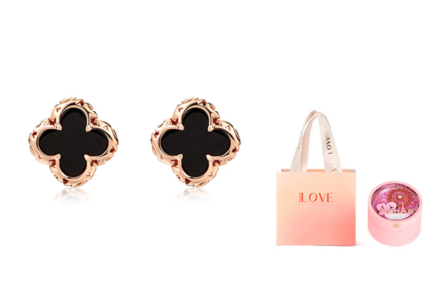 Ai De Promise Clover Stud Earrings