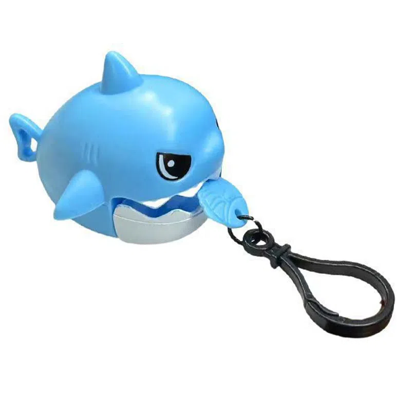 零界 拉线鲨鱼 休闲解压趣味书包挂饰 钥匙扣 亚克力 挂件 男女同款情侣款