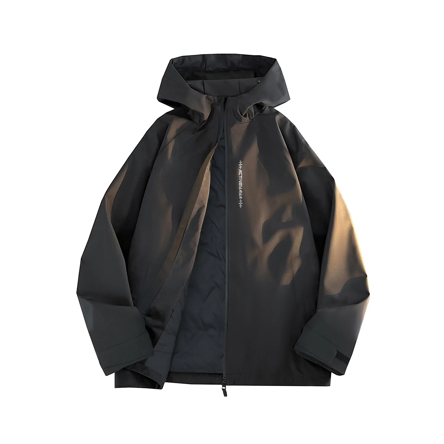 鸭鸭 三系户外运动防风保暖连帽大口袋冬季韩版休闲工装羽绒服 男女同款