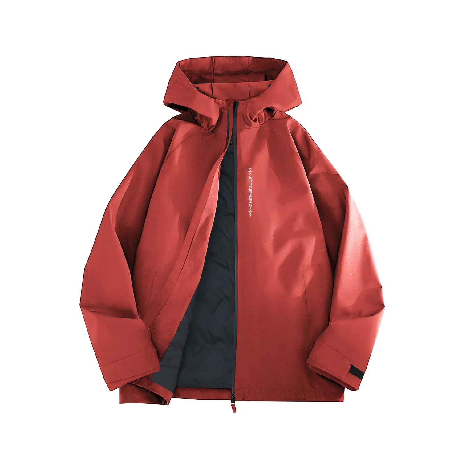 鸭鸭 三系户外运动防风保暖连帽大口袋冬季韩版休闲工装羽绒服 男女同款