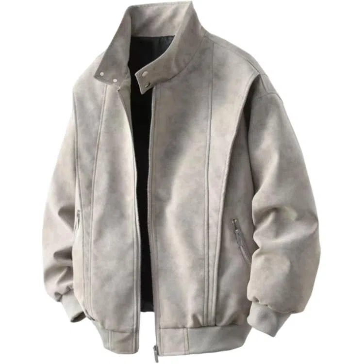 FRLMK Vintage Baseball Jacket