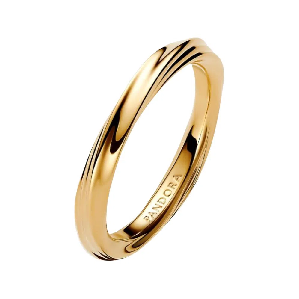 Pandora Alloy Ring Gold