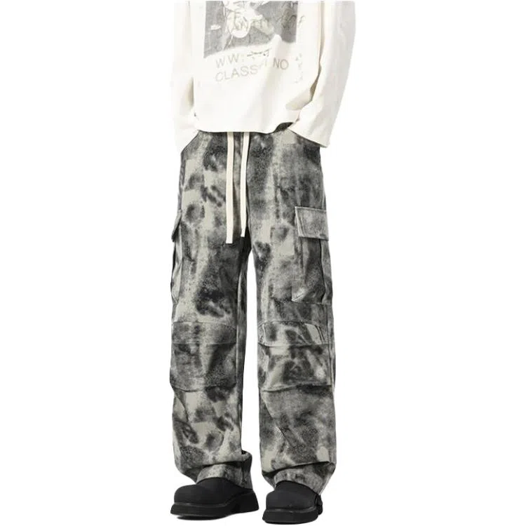 金盾 直筒长裤迷彩休闲裤 男款