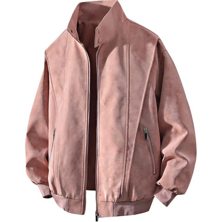 FRLMK Vintage Baseball Jacket