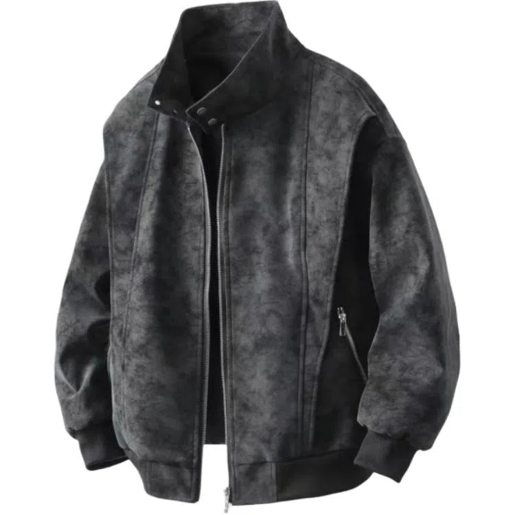 FRLMK Vintage Baseball Jacket