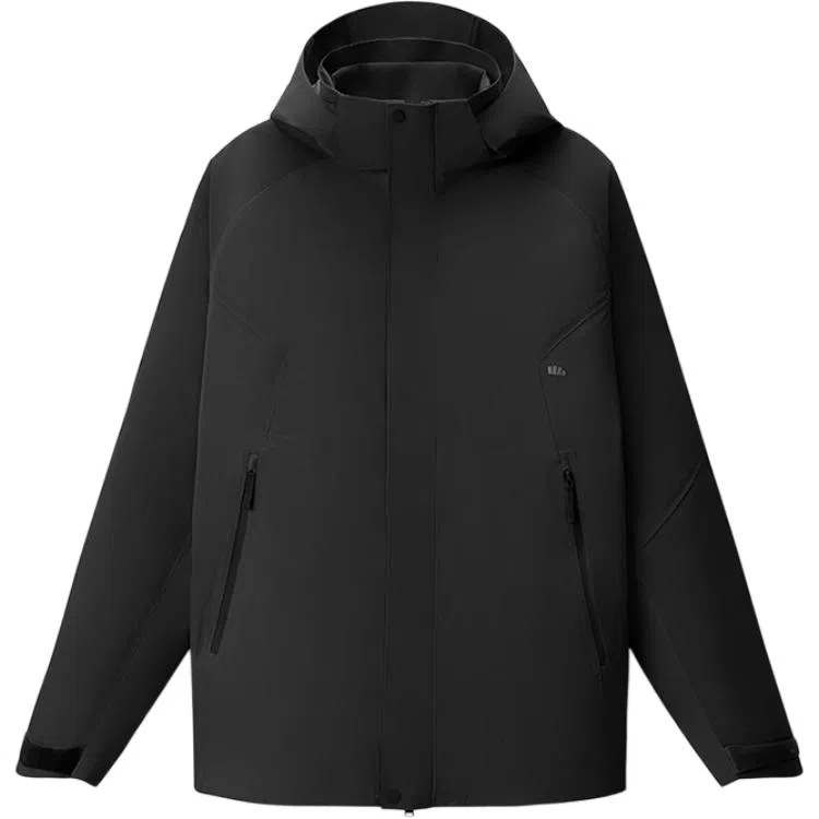 蕉下  硬壳可拆帽三合一简约通勤保暖户外休闲防风防寒透气舒适 冲锋衣 男款