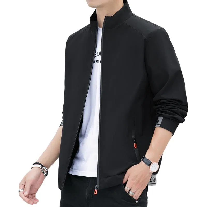 金盾 外套春秋季休闲潮流夹克 男款