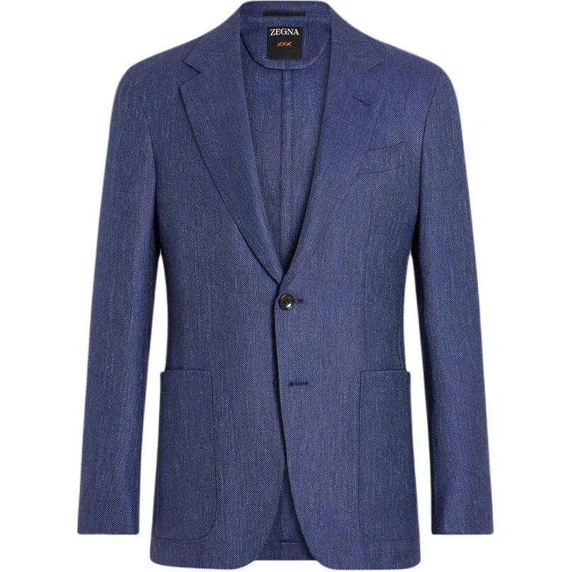 Zegna Silk Cashmere Linen Jacket