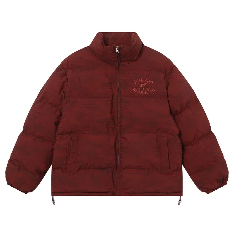 美式复古重磅高街潮流宽松百搭做旧外套棉服 男女同款