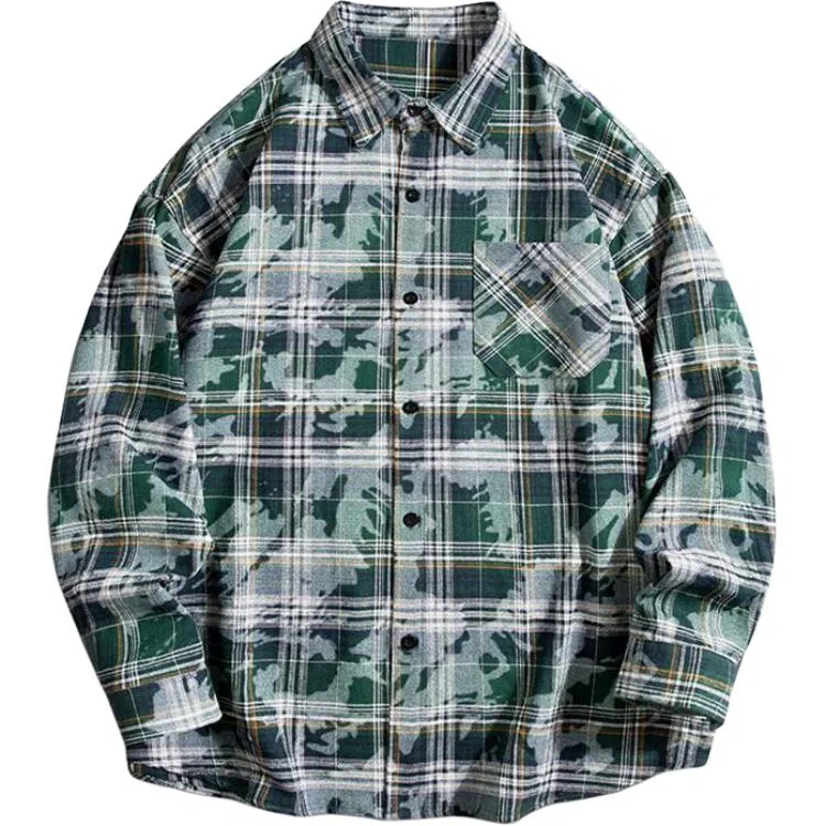 金盾 秋季外套衬衣潮牌情侣衬衫 男女同款