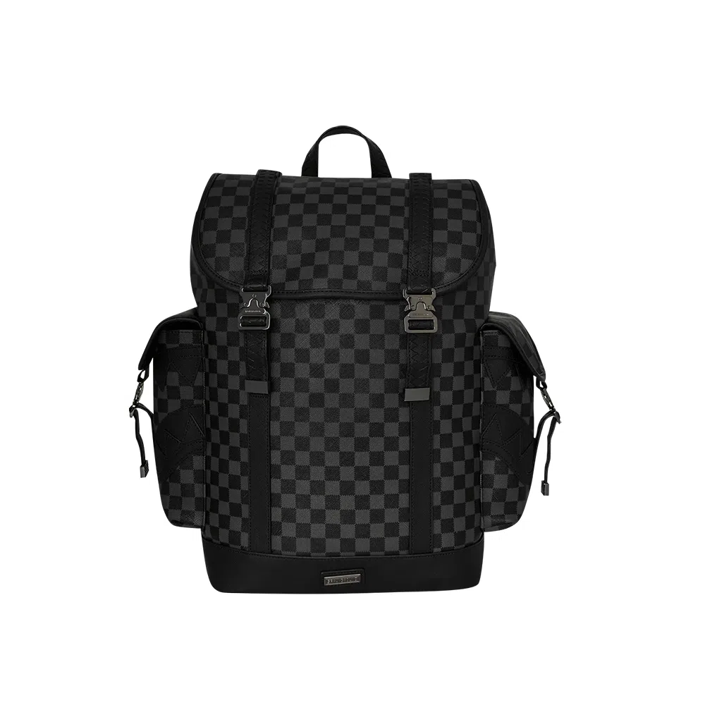 Sprayground Checkerboard Backpack Black