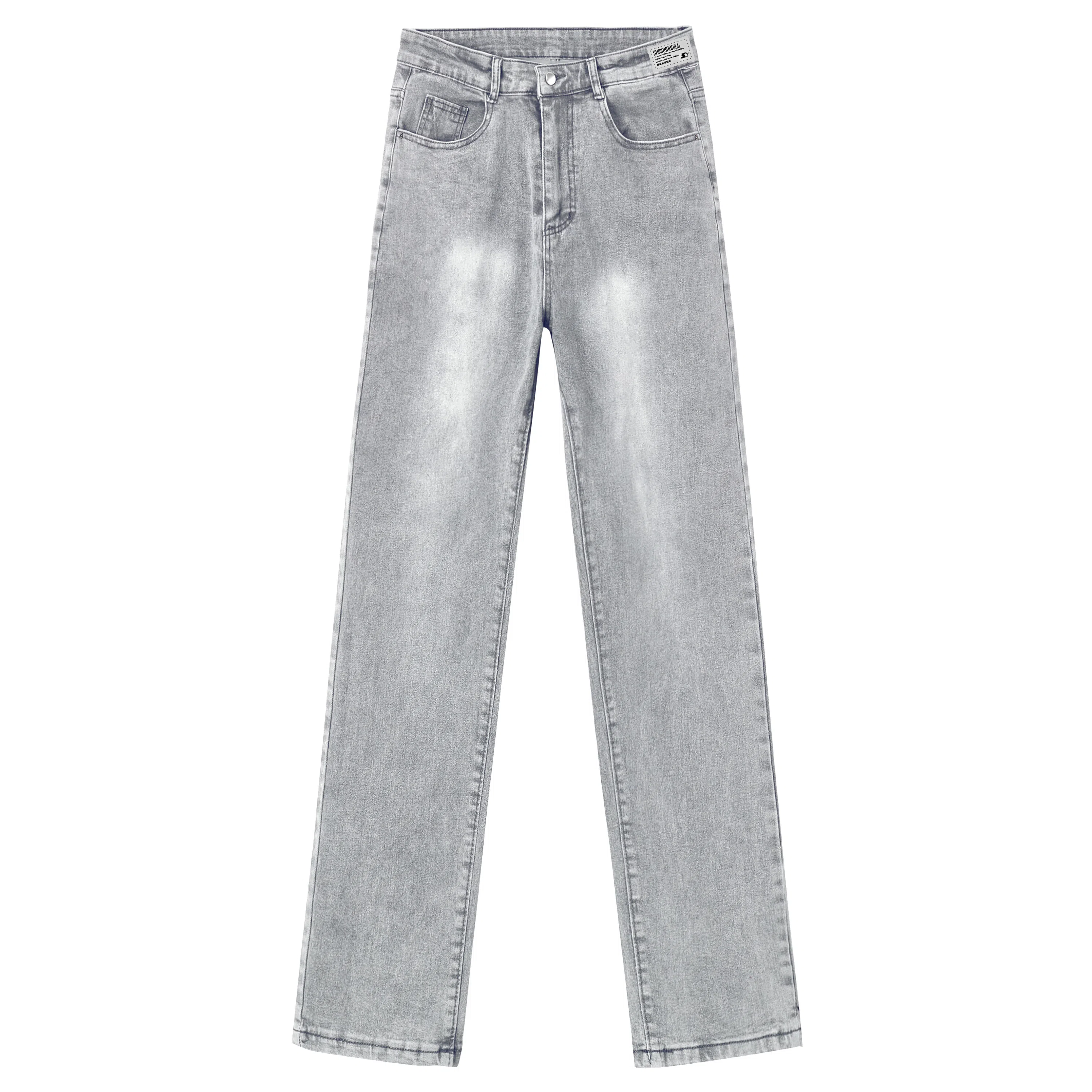 s.k. manor hill Vintage Washed Straight Jeans