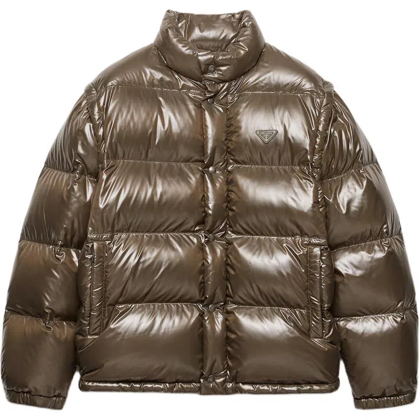 Prada Detachable Sleeve Down Jacket