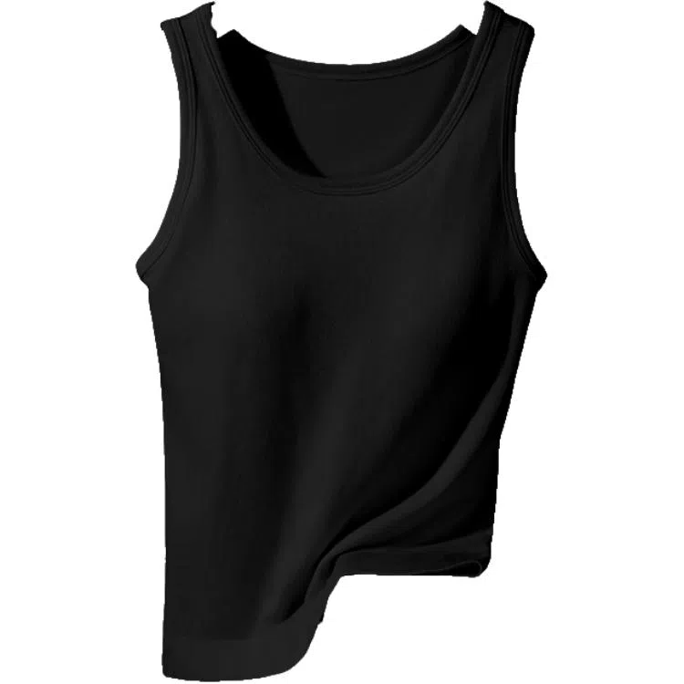 欧迪芬 德绒绵羊毛吊带背心无袖上衣针织打底衫内搭可外穿保暖上装 女款 单件装