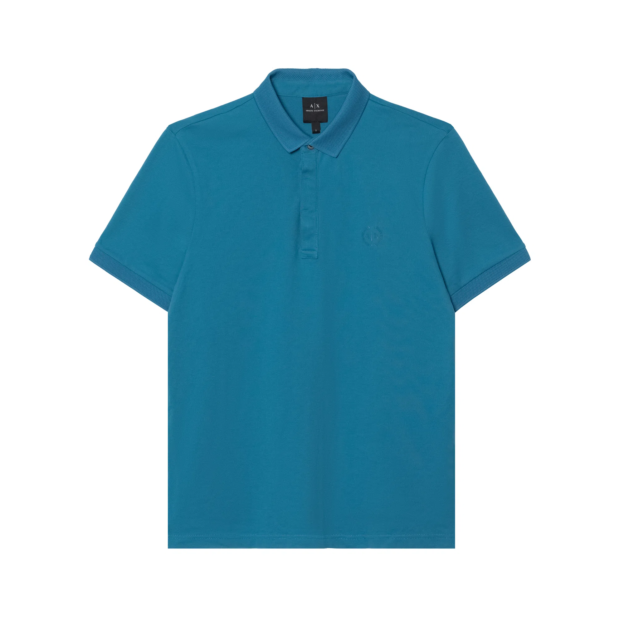 Armani Exchange SS22 Polo Blue