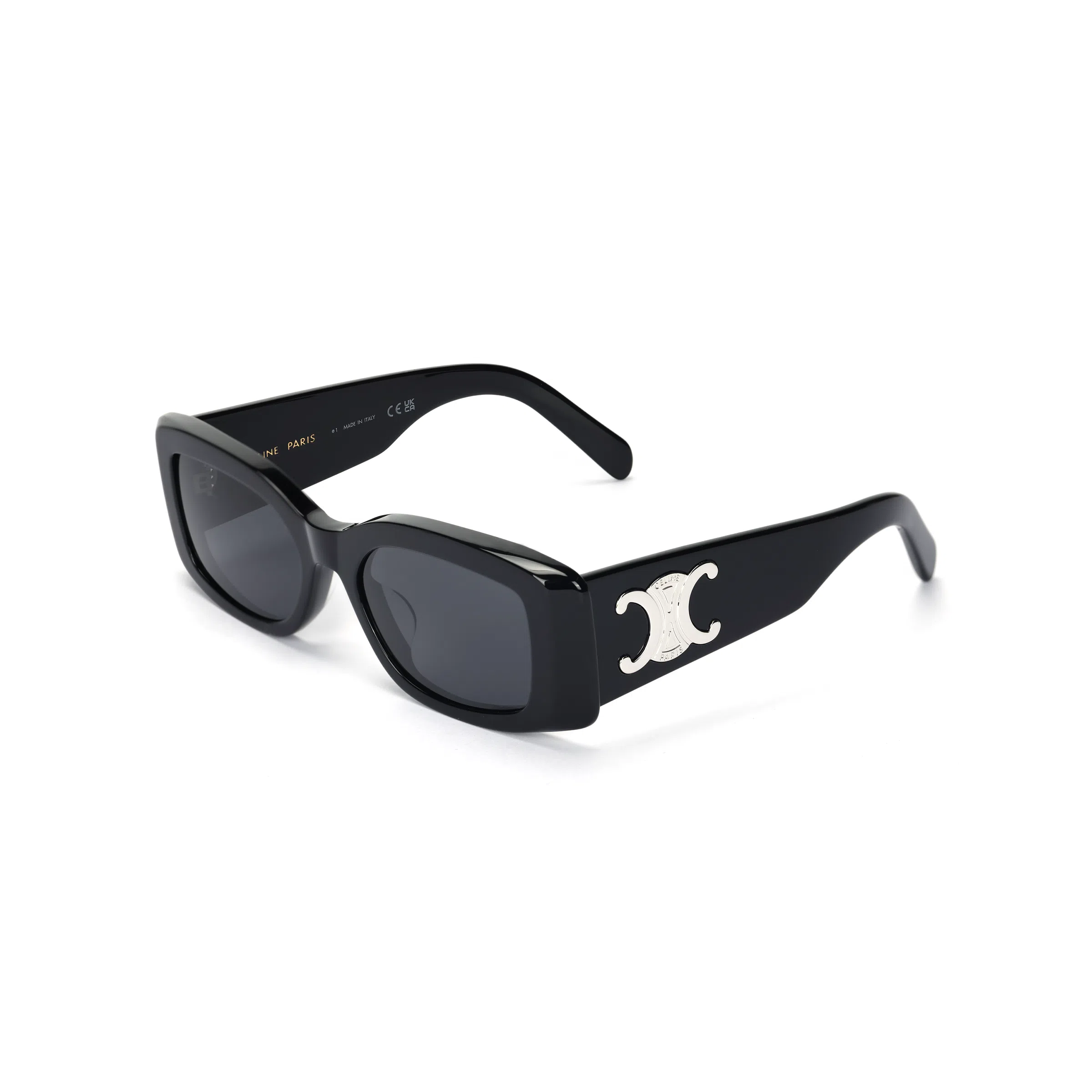 Celine Rectangular Sunglasses Black