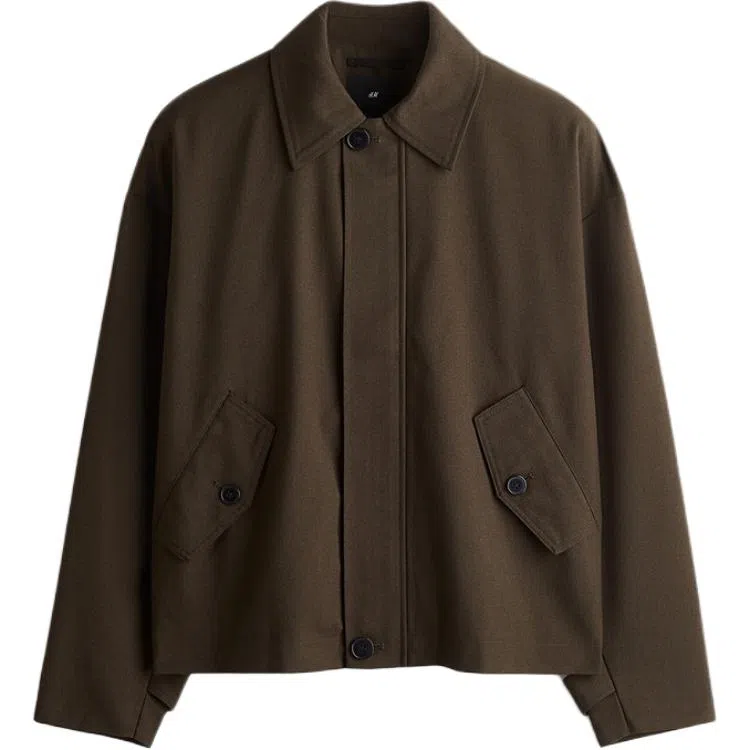 H&M Loose Fit Long Sleeve Jacket