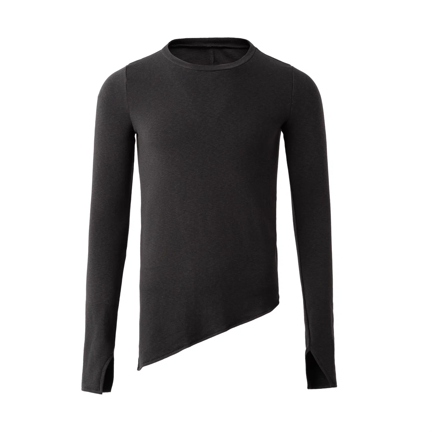 FRKM Asymmetric Hem Long Sleeve Tee