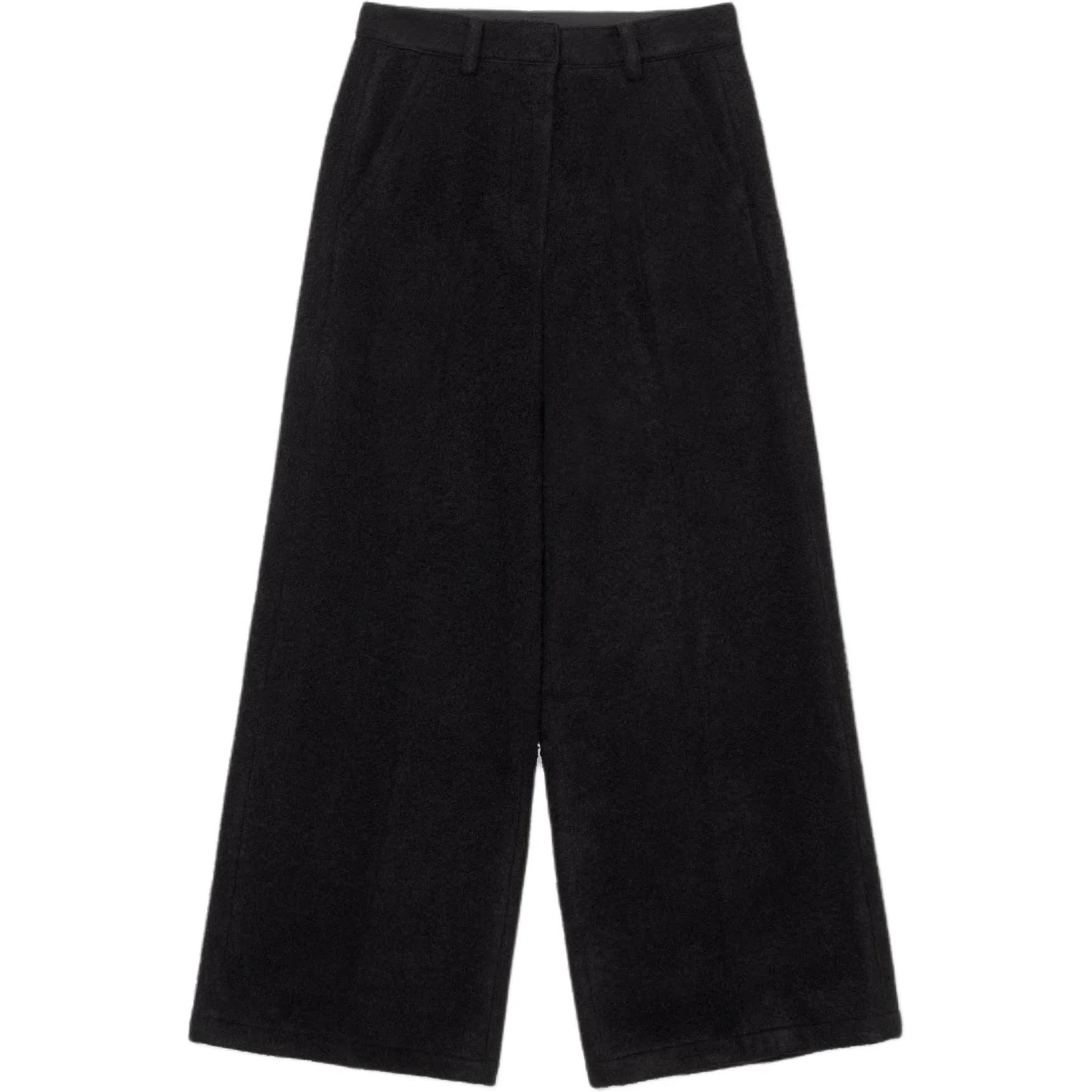 LOW CLASSIC FW25 HAIRY BOUCLE WOOL PANTS