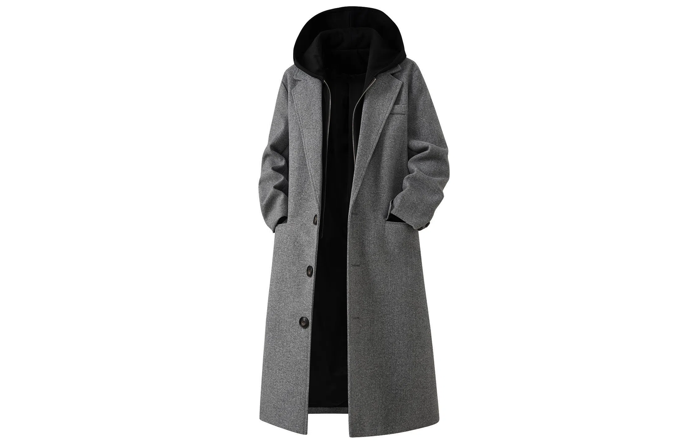 PAEFA Two-Piece Hoodie Coat