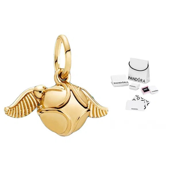 Pandora Harry Potter Golden Snitch Pendant