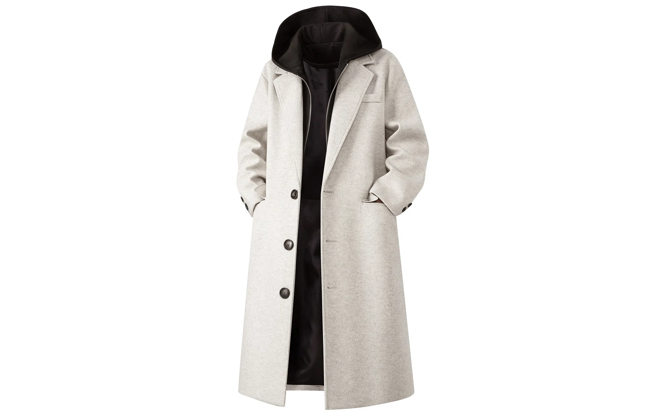 PAEFA Two-Piece Hoodie Coat