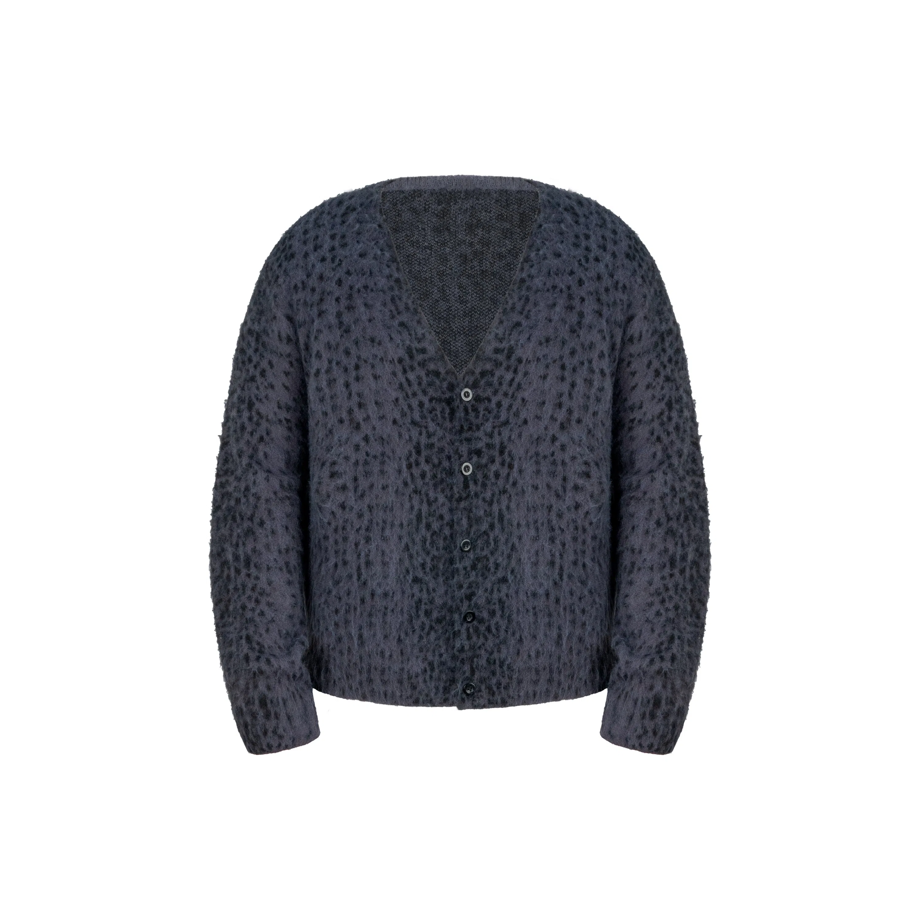 Antidote Worldwide Leopard V-Neck Cardigan