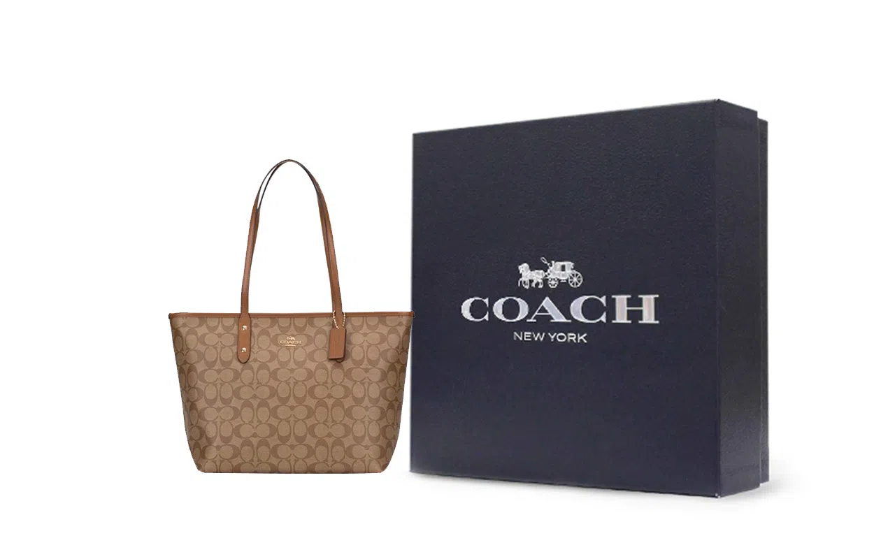 COACH City Zip Tote 30