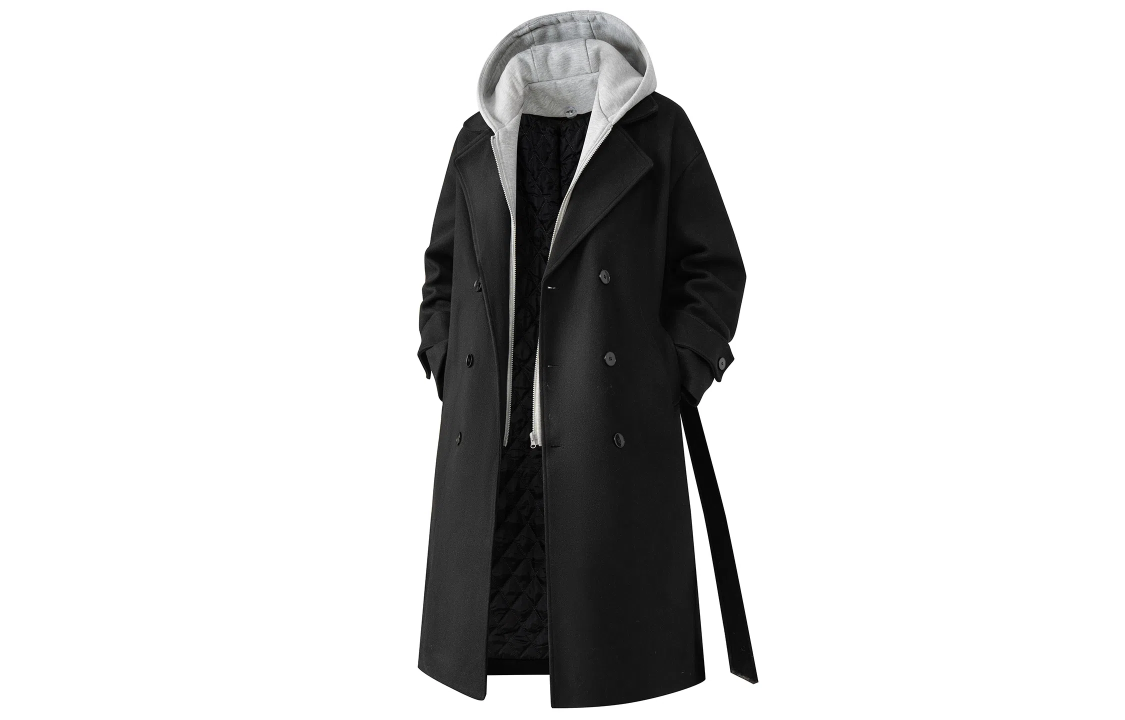 PAEFA Basic Long Hooded Coat