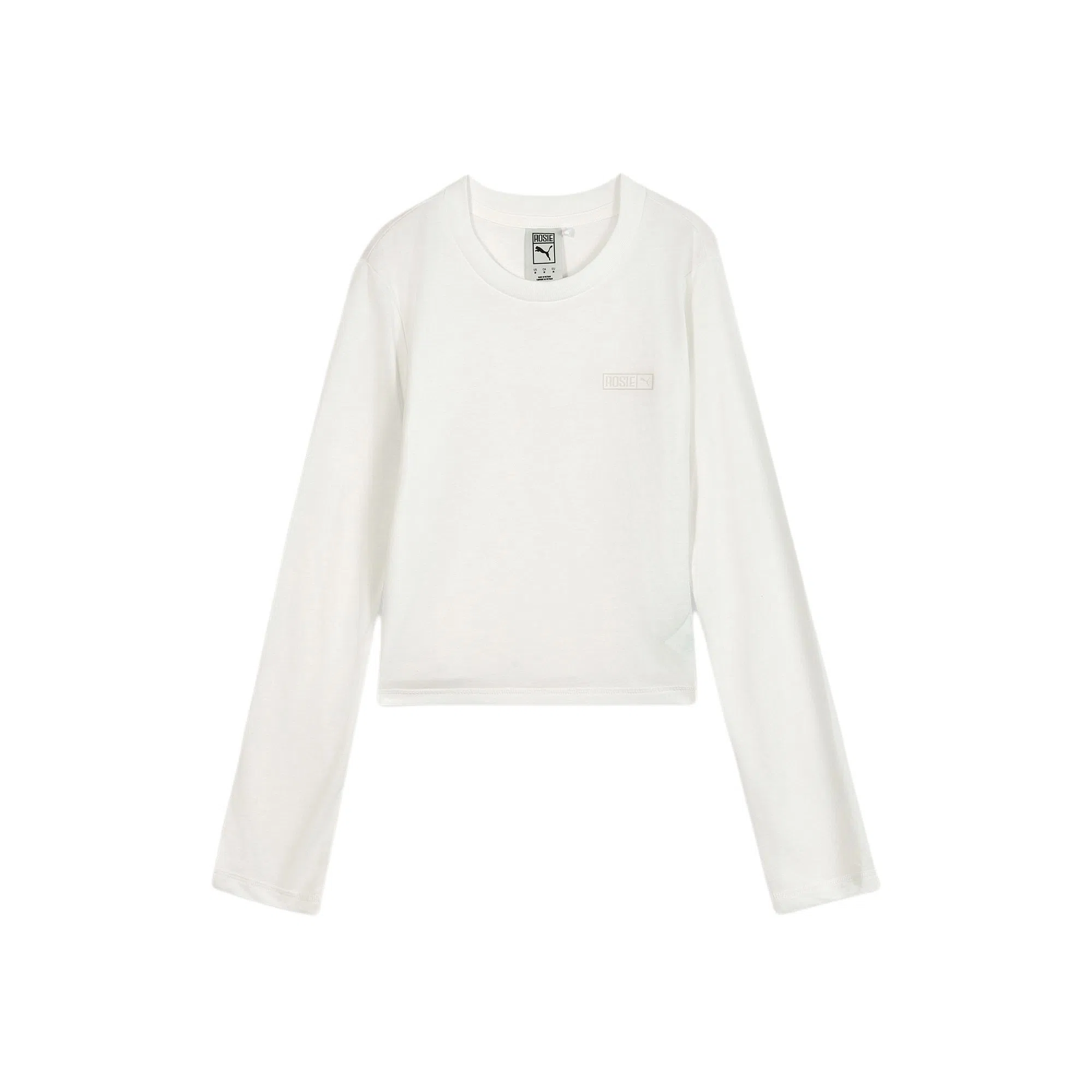 PUMA x ROSÉ Long Sleeve Tee White