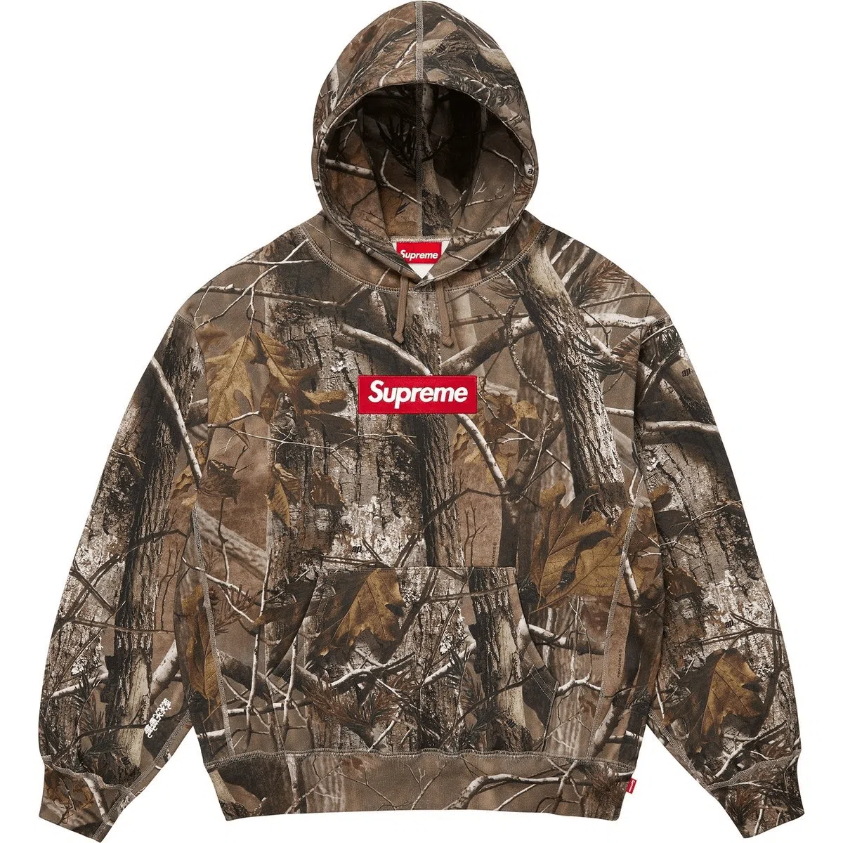 Supreme FW25 Box Logo Hooded Sweatshirt logo