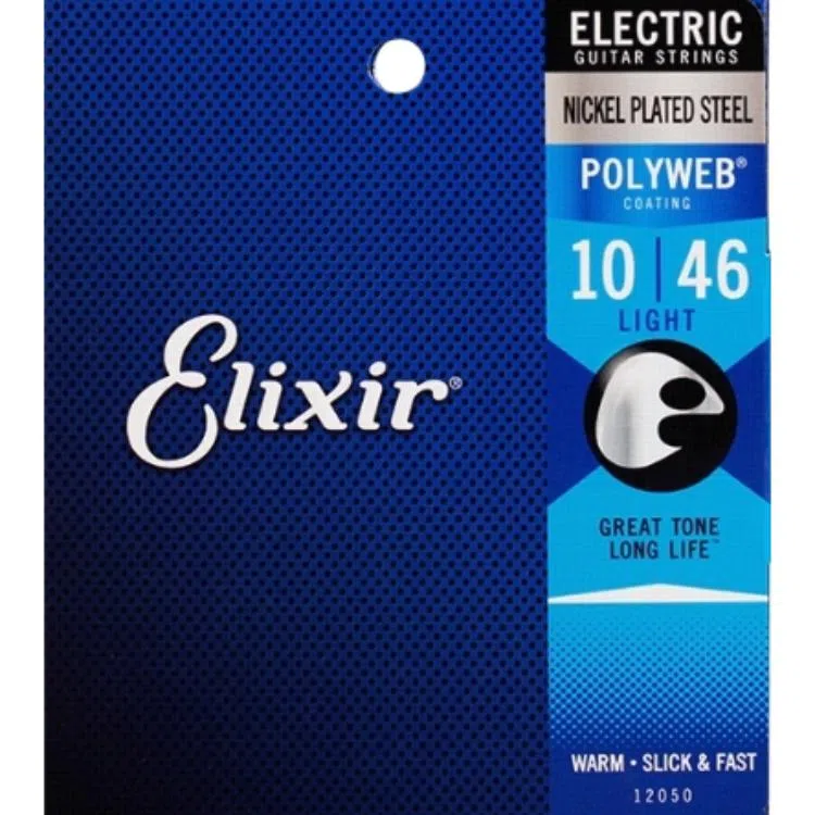 Elixir POLYWEB Standard Electric Guitar Strings Nickel Steel Core