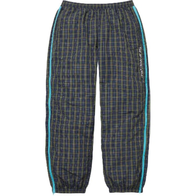 Supreme FW25 Plaid Warm Up Pant
