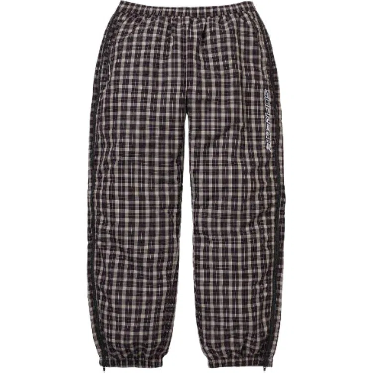 Supreme FW25 Plaid Warm Up Pant