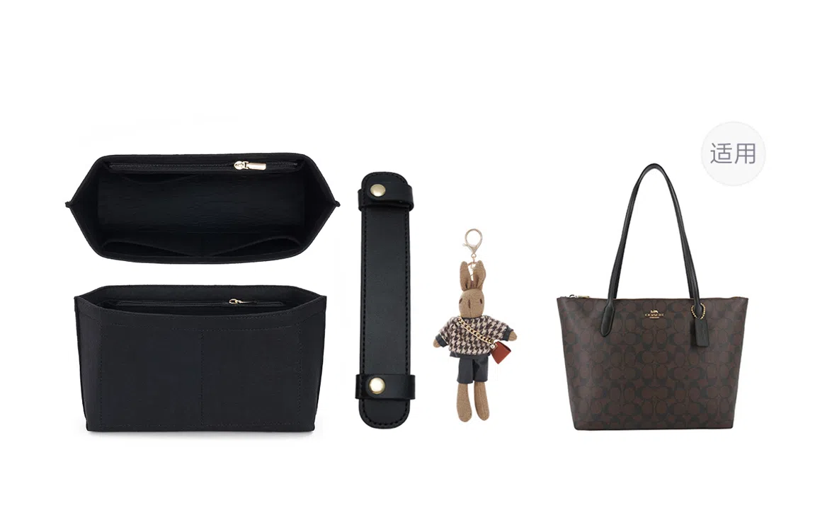 GUYI coach Zip Top Tote30