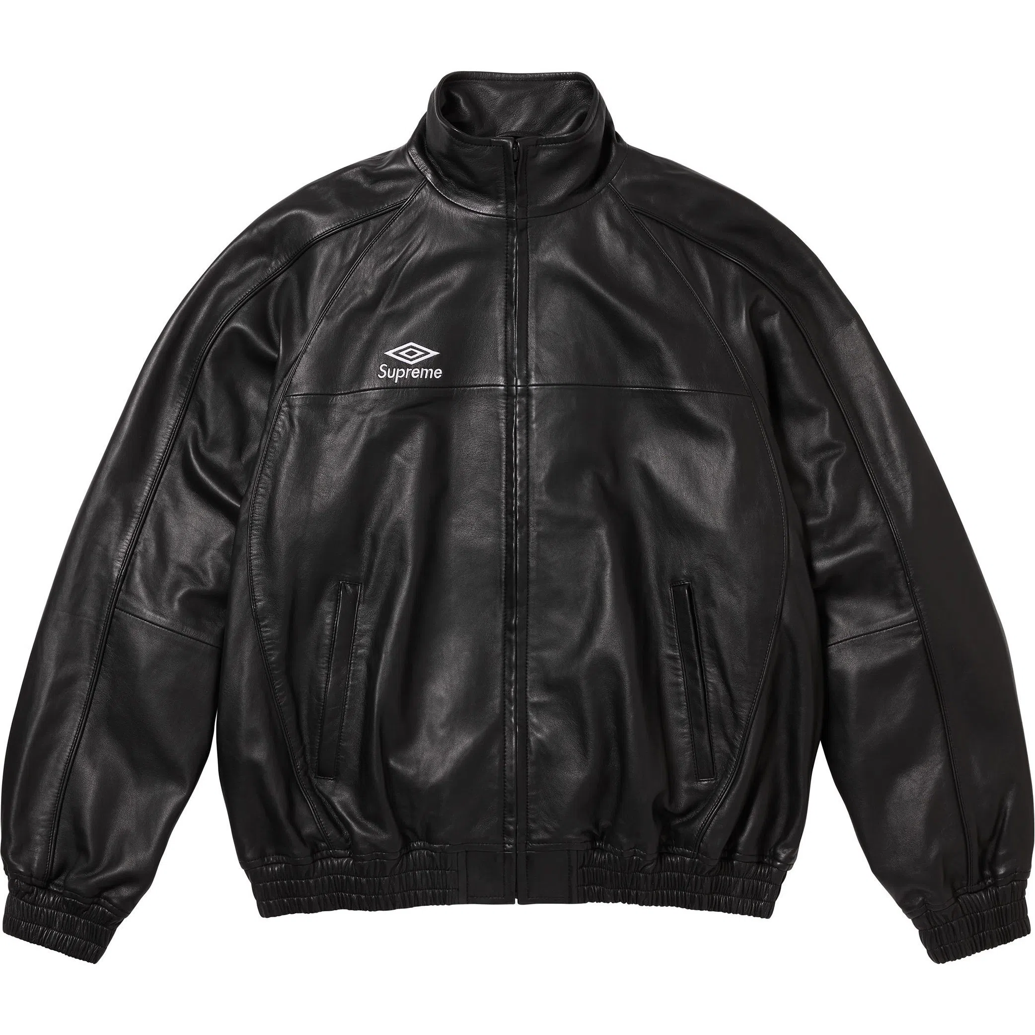 Supreme x Umbro Leather Track Jacket