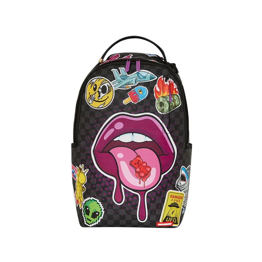 Sprayground Checkerboard Graffiti Backpack