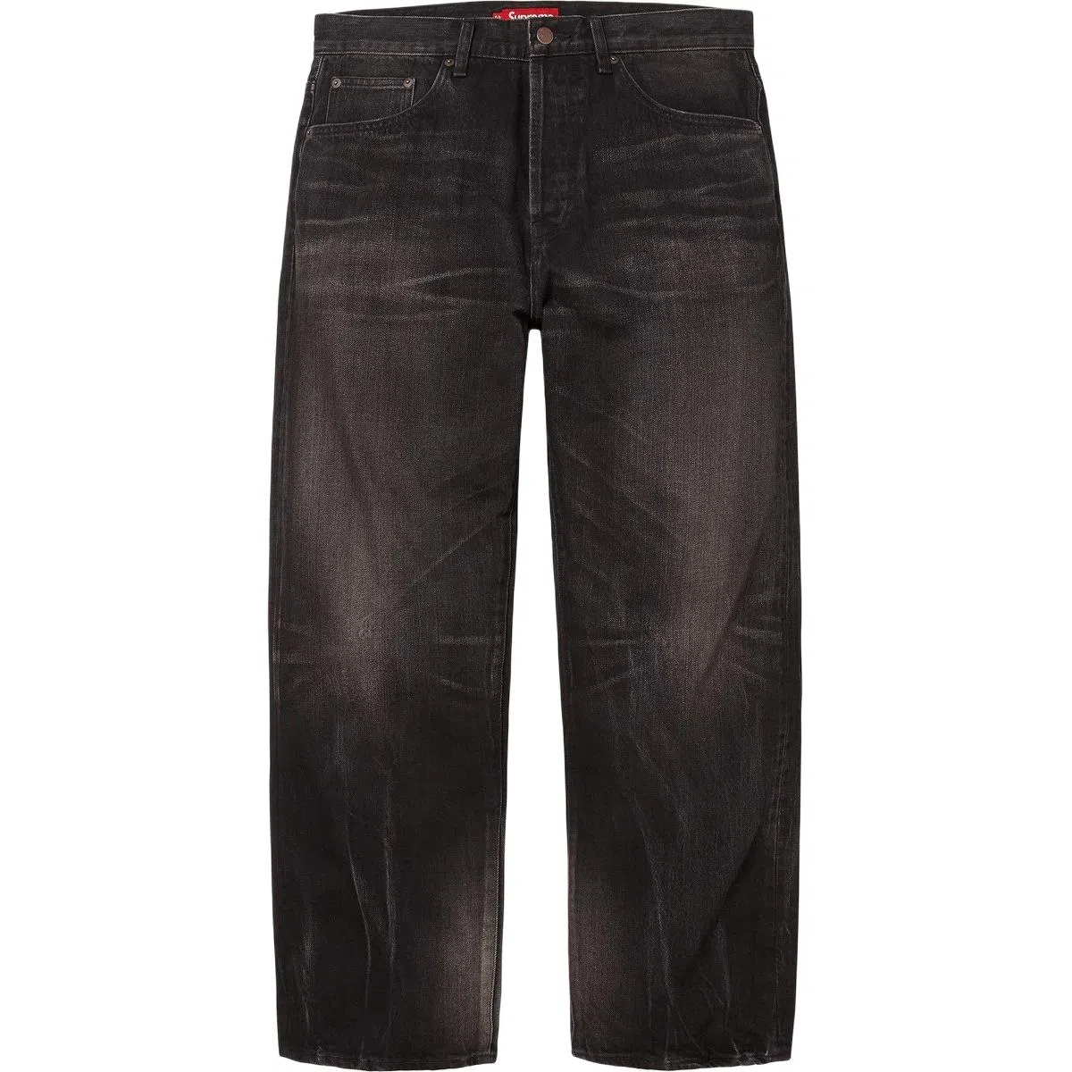 Supreme FW25 Distressed Loose Fit Selvedge Jean