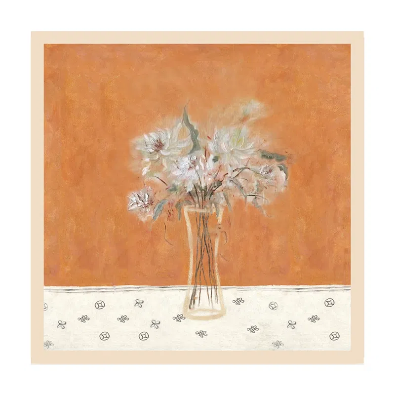 上海故事 真丝印花双面礼盒装 桑蚕丝 丝巾 女款