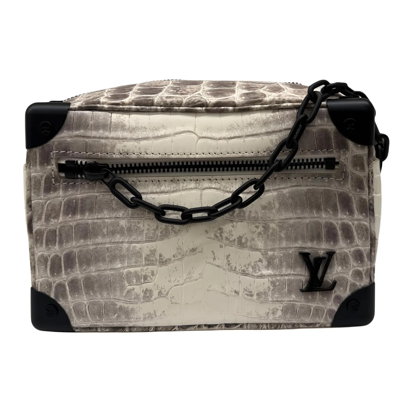 Louis Vuitton Soft Trunk Himalaya Crocodile