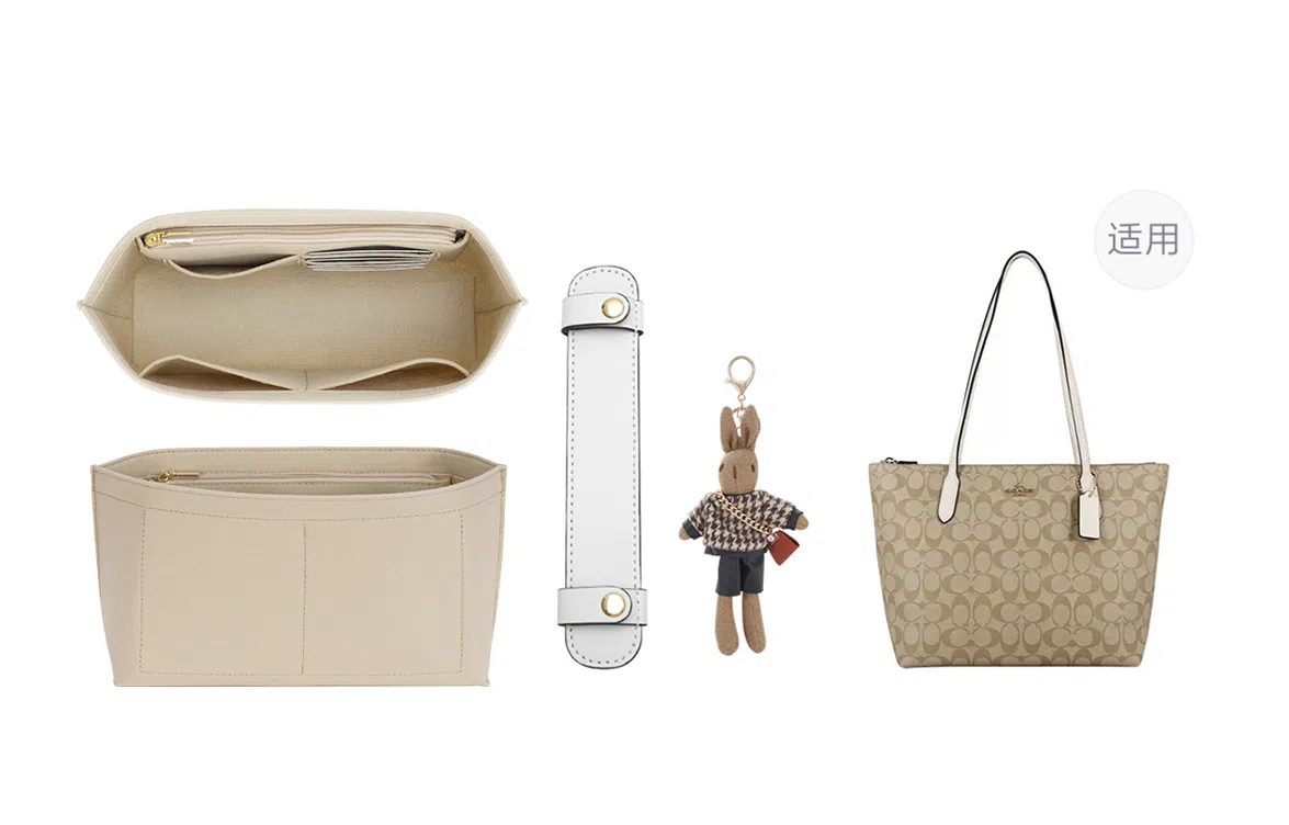 GUYI coach Zip Top Tote30