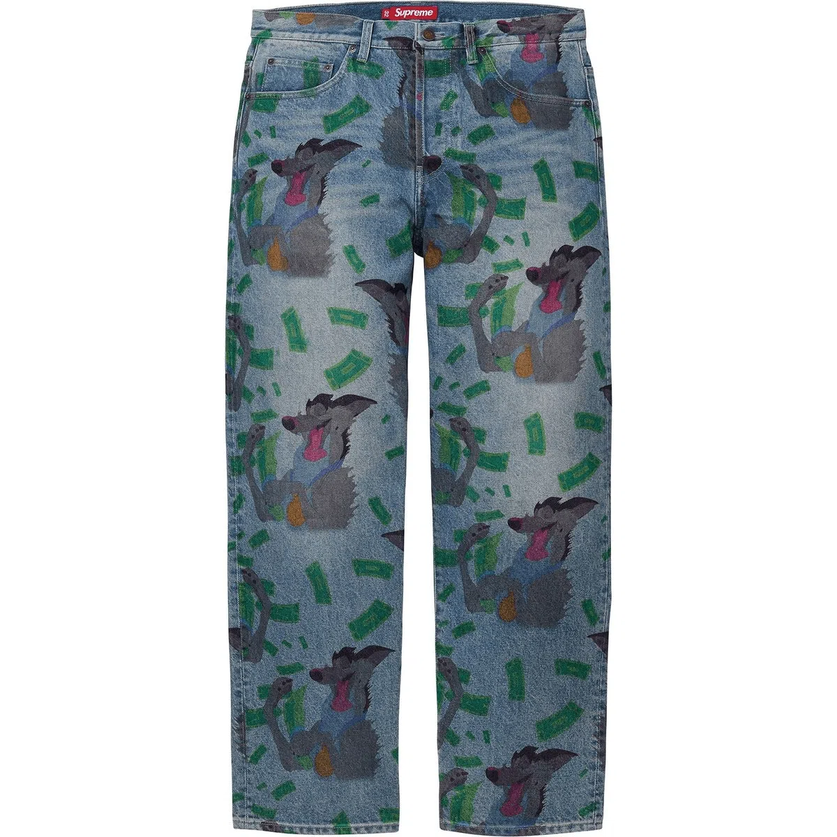 Supreme x All Dogs Go To Heaven FW25 FW25 Loose Fit Jean