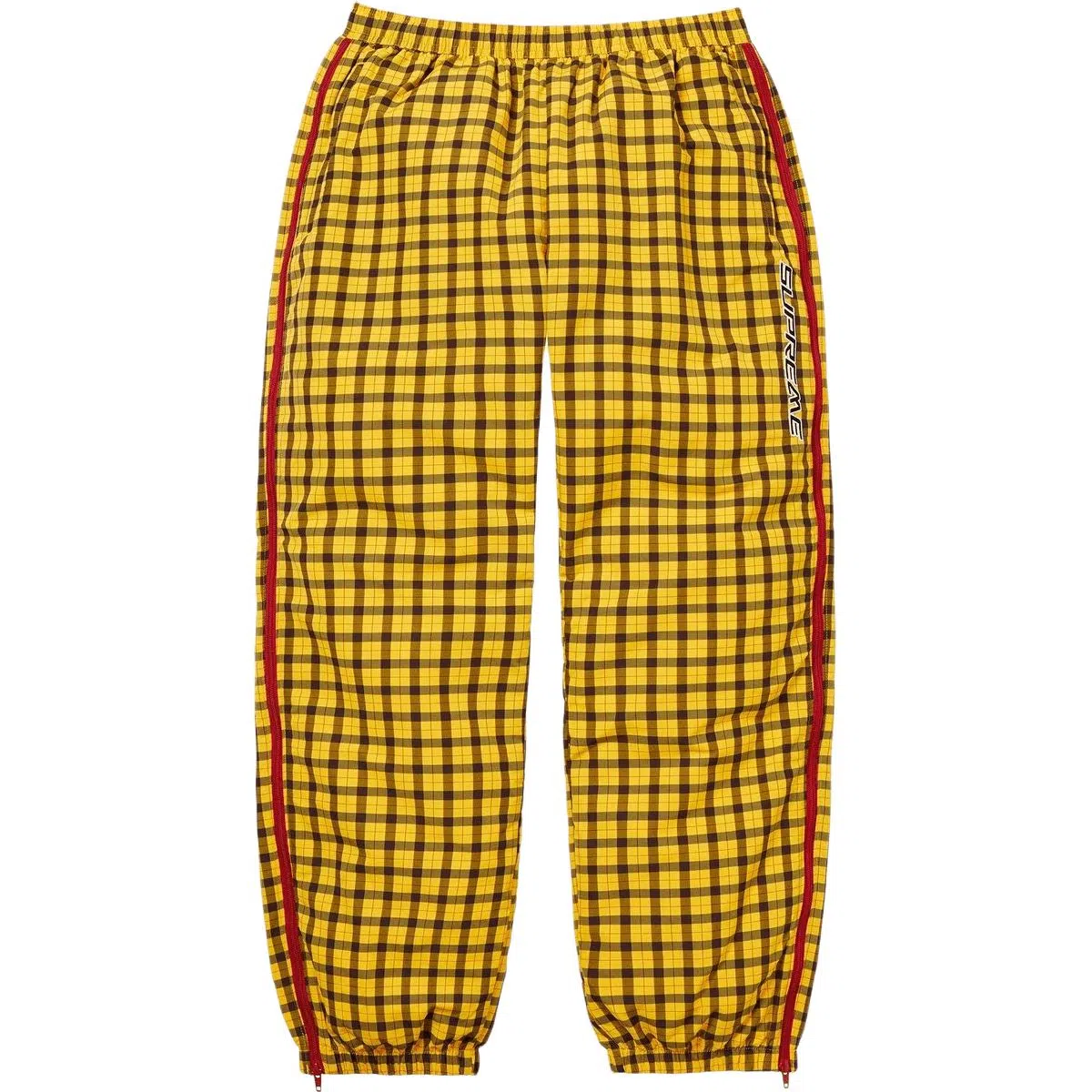 Supreme FW25 Plaid Warm Up Pant