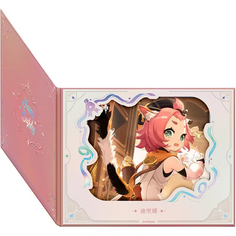 原神 命定之日系列 翻页式花窗 色纸