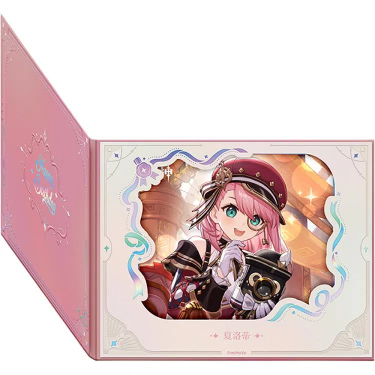 原神 命定之日系列 翻页式花窗 色纸