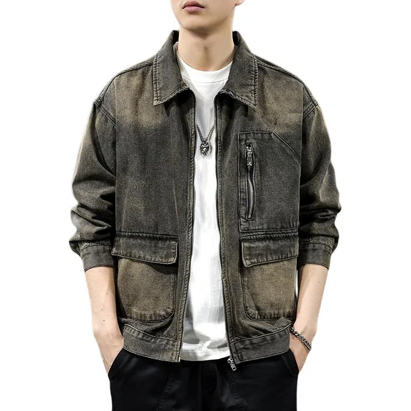 Qianjin Niu Classic Denim Jacket